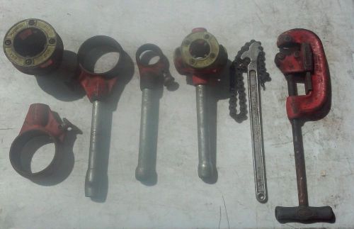 RIDGID PIPE THREADER TOOL LOT