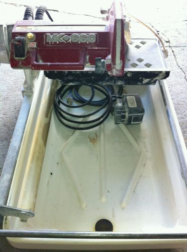 MK 660 7&#034; Wet Saw