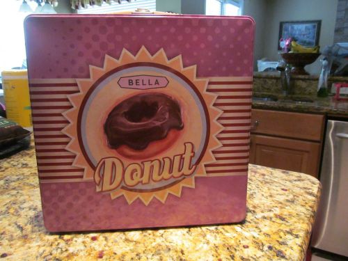 Electric NON FRYER Mini Donut Maker Baker Doughnut Machine Bella with Case