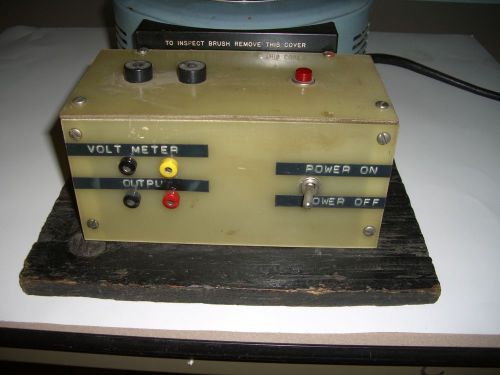 POWERSTAT VARIAC TYPE 246 INPUT 240V OUTPUT  0-280 V