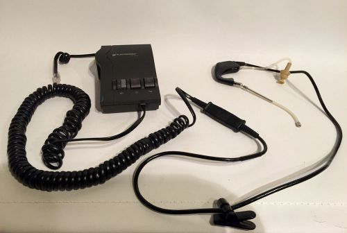 Plantronics M12 Vista Amplifier w/ Earpiece and Microphone Combo