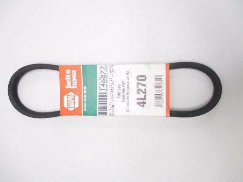 NEW NAPA 4L270 27 IN 1/2 IN V-BELT D497454