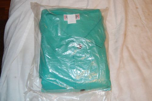 Weldas 30&#034; Green Flame Retardant Welding Jacket XXL