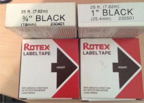 ROTEX Labels for &#039;BIG BOSS LABEL MAKER&#039;