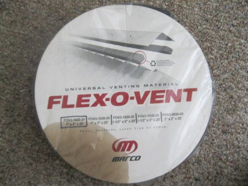 FLEX-O-VENT FOV2-1020-20 UNIVERSAL VENTING MATERIAL 1&#034; X 2&#034; X 20&#039; ROOFING