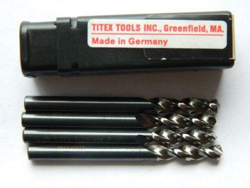 4 PC TITEX PLUS #7 DRILL ,PARABOLIC SCREW MACHINE