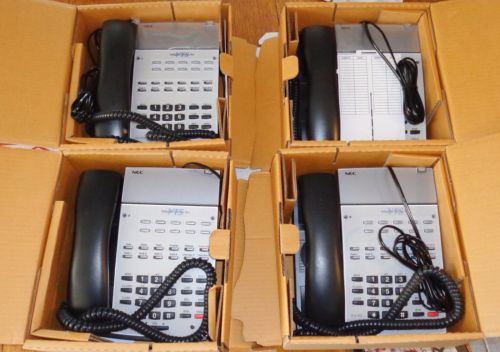 Lot of 4 NEC 22B HF Aspirephone Business Telephones Office Phones