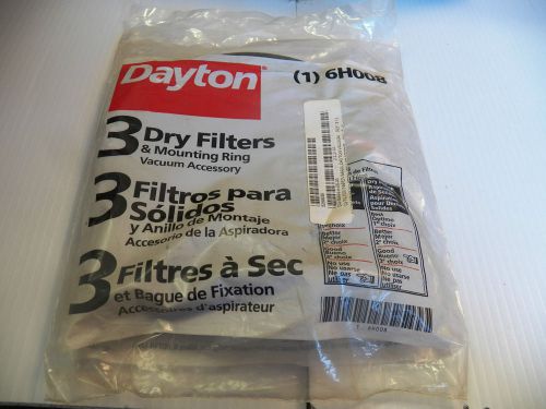 NEW DAYTON DRY FILTERS 3PK 6H008