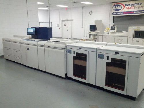 Xerox nuvera 144 digital production systems.  docusp  2feeders,&amp; 2stackers for sale