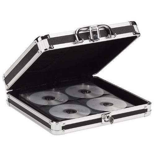 Vaultz Locking Media Binder, 128 CD Capacity with Key Lock (VZ01045-2) New