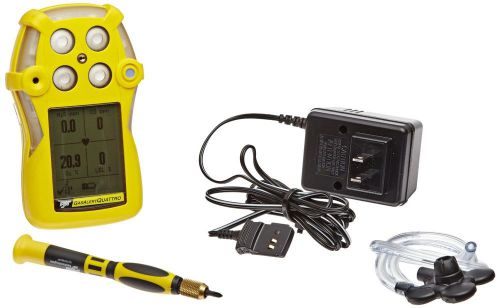 BW Technologies QT-XWHM-R-Y-NA Gas Alert Quattro 4-Gas Detector