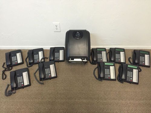 Toshiba Digital Telephone System CHSUB112A W/(5) DKT3010-S And (5) DKT3010-SD