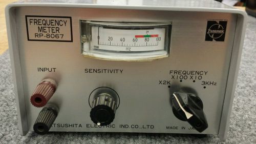 Panasonic RP-8067 Frequency Meter