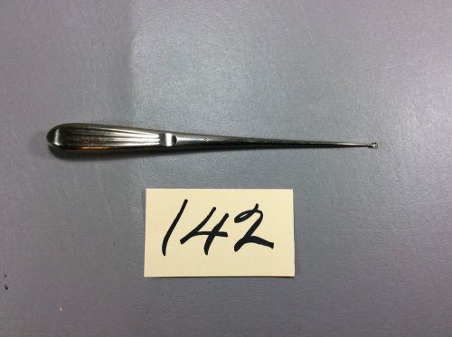 Jarit 240-142 Bruns Oval Cup Curette 9&#034; Angle Tip Size 0 Orthopedic    142