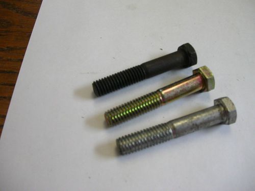 Hex Head Cap Screw Bolt 3/8-16 x 2-1/4&#034;  Package of 3