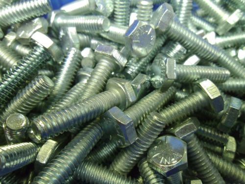 1/4-20 DX 1 HEX CAP SCREWS ZINC GRADE 5 (QTY 100) #55901