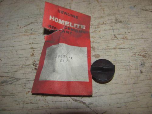 Genuine NEW / OLD STOCK HOMELITE WATER TRASH PUMP OIL CAP 59594 -A