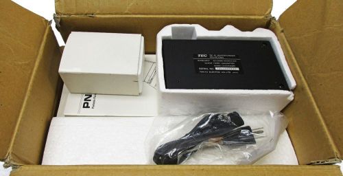 Unused tec pn-1300 portafax 910 send only portable fax machine untested for sale