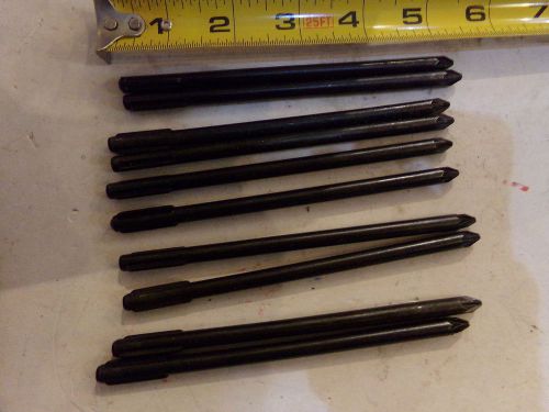 LOT OF (10) POZIDRIV SCREWDRIVER REPLACEMENT 5-1/4&#034; SHAFT / HEAD - NEW