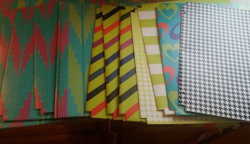 16 two pocket folders for binders