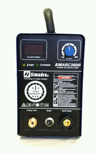 SIMADRE CT3600i IGBT 36A DC INVERTER PLASMA CUTTER w POWER TORCH 220V