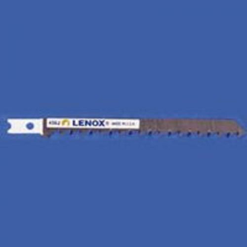 2Pk Jig Saw Blade, 4&#034; L x 5/16&#034; W, 6 TPI Lenox Wood Cutting 20756CT456J