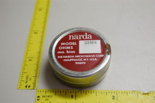 NEW NARDA THERMAL RESISTOR 25104