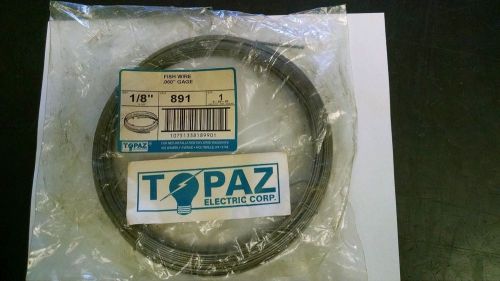 ( NEW IN BAG )       1/8 X 50&#039;   STEEL FISH TAPE / SNAKE