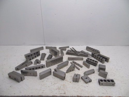 Machinist Lot of 1 2 3  Setup  Blocks 65 pounds worth all have a match