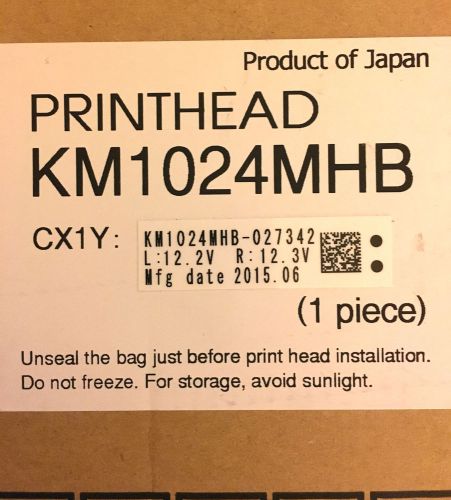 KONICA MINOLTA 1024 PRINT HEAD KM1024MHB 14 PL UV PRINT HEAD USA (WOW!!!)