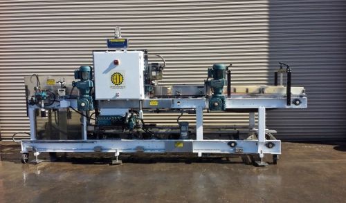 Hartness 825 case / tray bottle packer, packing machine for sale