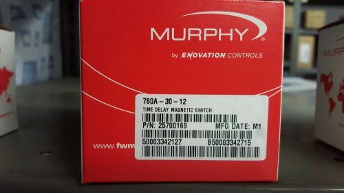 MURPHY 760A-15-12 PN# 25700167 12V 15 SEC TDR  R