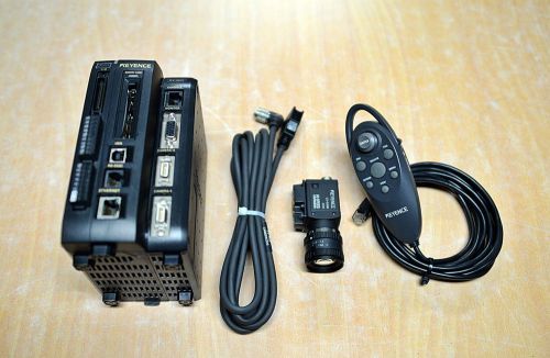 KEYENCE Vision SET CV-3001 &amp; CV-035M &amp; Cable &amp; Remote free ship