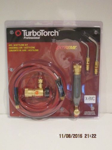 TURBOTORCH PROFESSIONAL, Acetylene Kit, X-6C, 0386-0339, FREE SHIPPING,NISP 2015