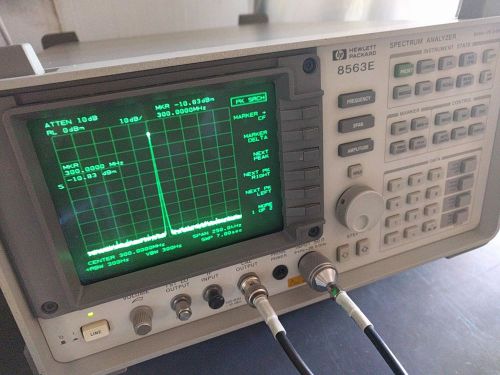 Hewlett Packard 8563E 9kHz - 26.5GHz Spectrum Analyzer