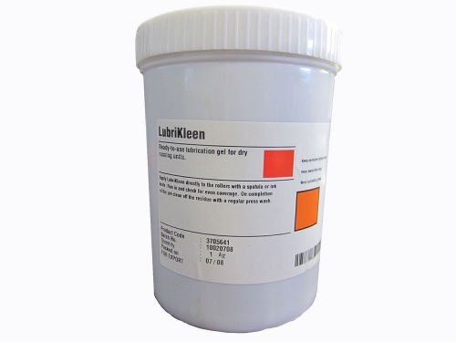 Lubrikleen lubrication gel for dry running units offset press printing for sale