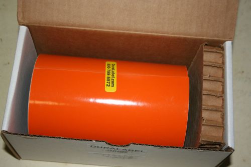 Graphic products duralabel 9000 97-3009 orange 3.0 mil premium vinyl tape 7&#034;x70&#039; for sale