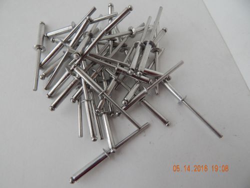 ALUMINUM POP RIVETS   5-10 . 100 PCS.  NEW