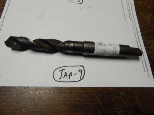 HERCULES  53/64&#034; x # 3 Taper Shank Twist Drill Bit