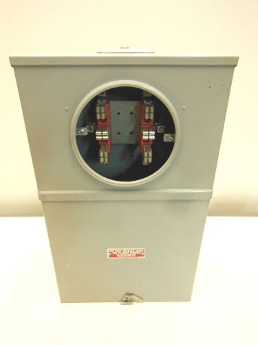 Milbank meter socket C-7089 1 phase 3 wire 20A 600V