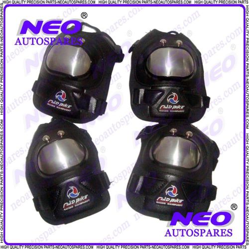 Stainless Steel Knee Pads Elbow Support For Motorcycle Racing