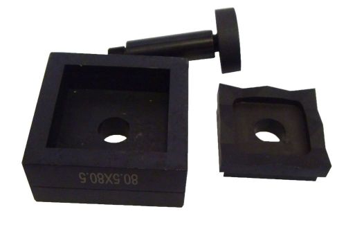 Hole Punch Knockout Die 3 1/8&#034; x 3 1/8&#034; (80,5 x 80,5 mm) D-SET-80