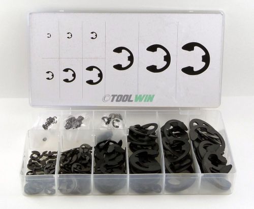 E-Clip Assortment Set 300 pc Eclip Retaining Ring Fastener Kit