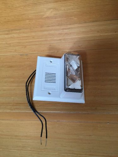 Edwards Horn Strobe Fire Alarm 7007B-N5 White 120V