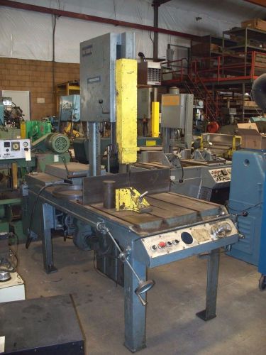 #9405: Peerless Semi-Auto Vertical Bandsaw Fabrication Equipment