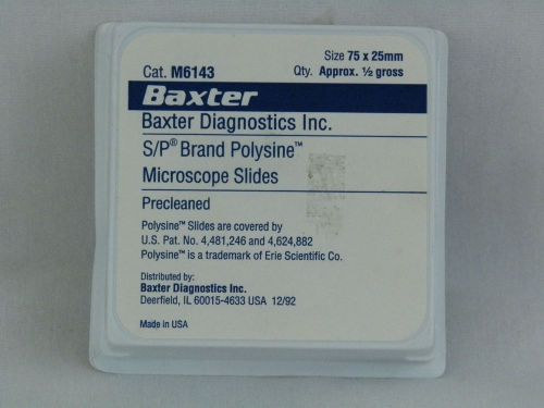 microscope slides blank glass cover 100 baxter surgipath