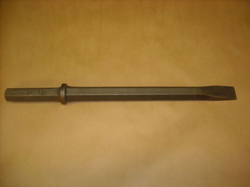 91-4 Delsteel, 14&#034; Standard Chisel, 1&#034;x4-1/4&#034; Shank, B&amp;L A22014, Ajax 21100