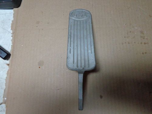 CUSHMAN MINUTE MISER 816398, SUB 894416  ALUMINUM PEDAL, NEW LESS PACKAGING