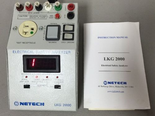 NETECH LKG 2000 Electrical Safety Analyzer