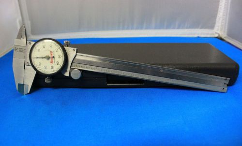 Starrett 120A 6&#034; Dial Caliper .001&#034; Hardened Stainless Machinist Tool